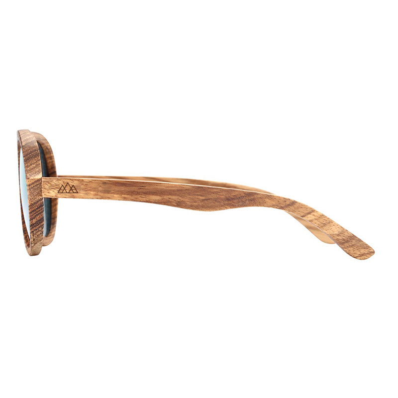 lunette en bois ronde
