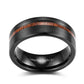 Bague en bois Furna, vue 2 sur fond blanc