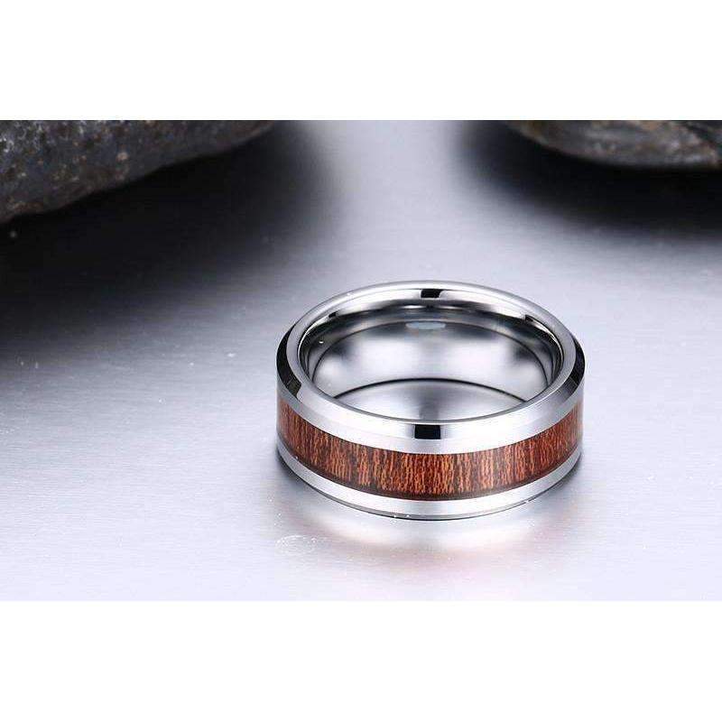 Bague en bois Naturel en situation, photo 2