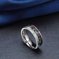 Bague en bois TriColor en situation