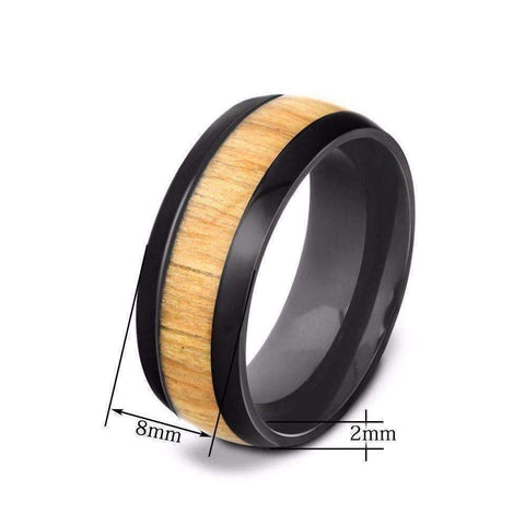 Bague en Bois - Pur
