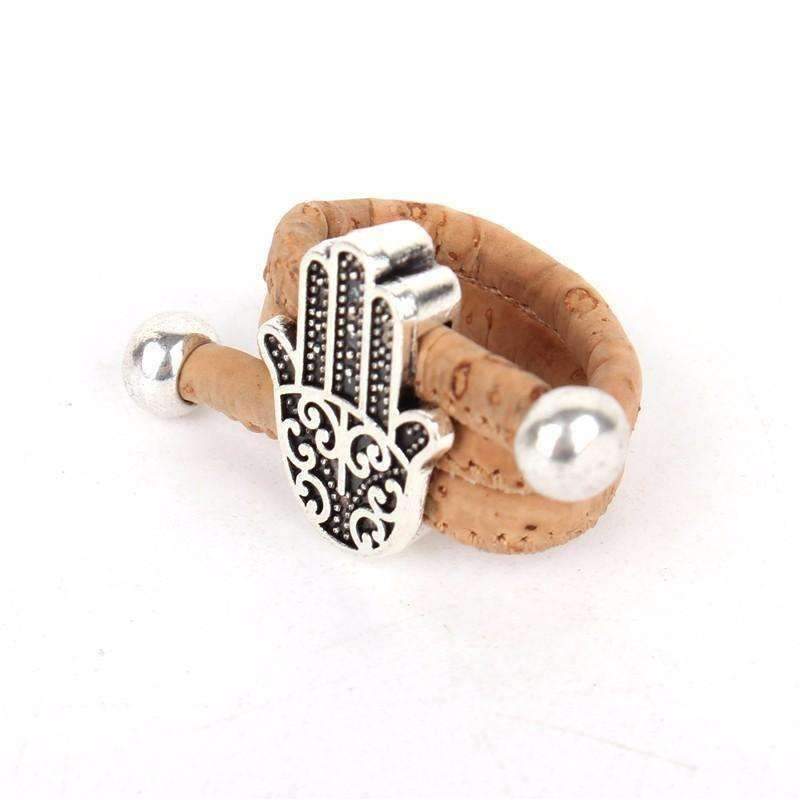 Bague Liège Main, vue 3 sur fond blanc