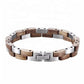 Bracelet en bois homme Yeru, vue sur fond blanc