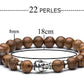 B020263 Bracelet Bois Minimal - Charm