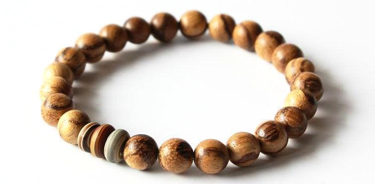 Bracelet Bois Minimal - Tibetain