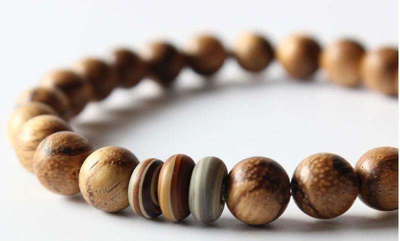 Bracelet Bois Minimal - Tibetain