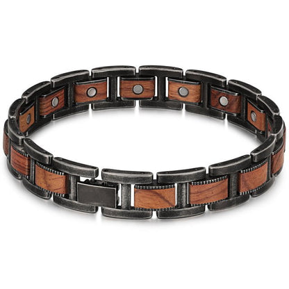 Bracelet magnetique bois - Marshal bracelet