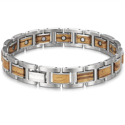 Bracelet magnetique bois - Marshal Olivier bracelet