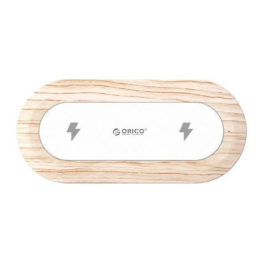 WOC2-WD Chargeur sans fil Bois - Double