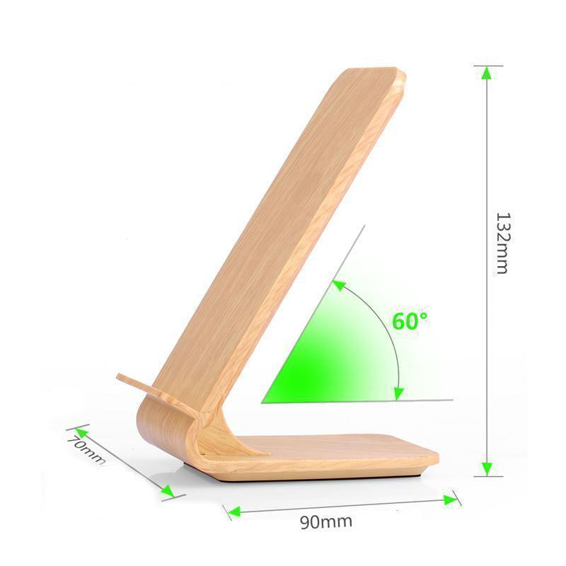 Chargeur sans fil Bois - Rallen Light Wood Grain