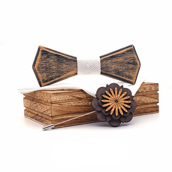 Nœud papillon en bois : l'élégance naturelle pour toutes les occasions
