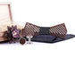 Coffret noeud papillon bois mariage Refined, vue 2 sur fond blanc