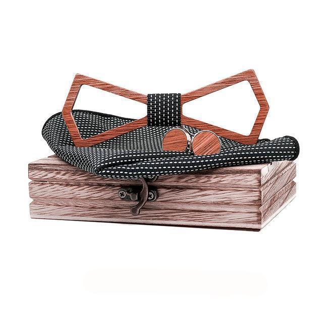 Nœud papillon en bois : l'élégance naturelle pour toutes les occasions