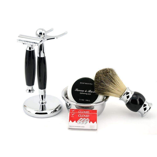 Brun Clair Kit Rasage Bois LUXE