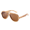 Lunettes en Bois Aviateur - Brun
