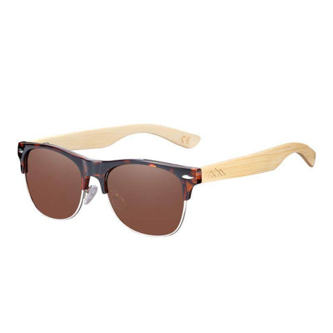 Ricky Brown Lunettes en bois - Clubmaster Ricky Brown