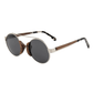 Lunette Soleil Bois Homme - Vintage Noir