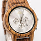 Montre bois d'argent Outdoor Silver en situation, photo 2