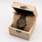 Montre en bois argentée Targone Silver en situation, photo 4