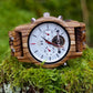Montre en bois homme automatique Suprem Light en situation