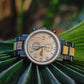 Montre en bois homme nature Forester en situation
