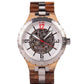 Montre en Bois Mécanique 