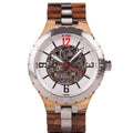 Montre en Bois Mécanique Squelette - Ultima