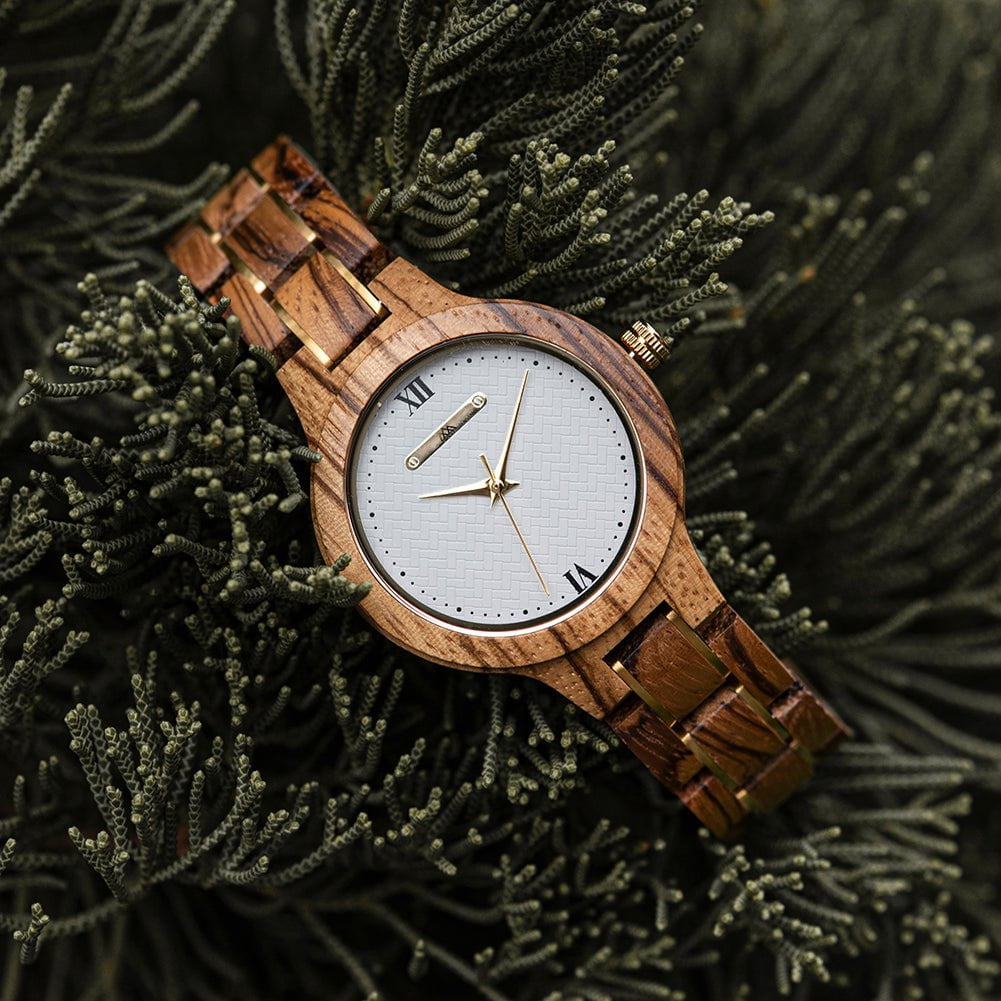 Montre en Bois Femme Nature The Wood Stock