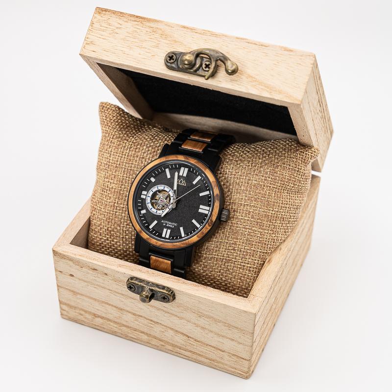 Montre Bois Homme Luxe The Wood Stock