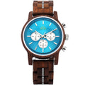 Montre en Bois Compass - Brooklyn Sky