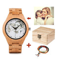 Montre en Bois Personnalisable