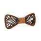 Noeud papillon bois homme Corn, vue 2 sur fond blanc