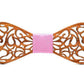 Noeud papillon bois homme Koï, vue 5 sur fond blanc
