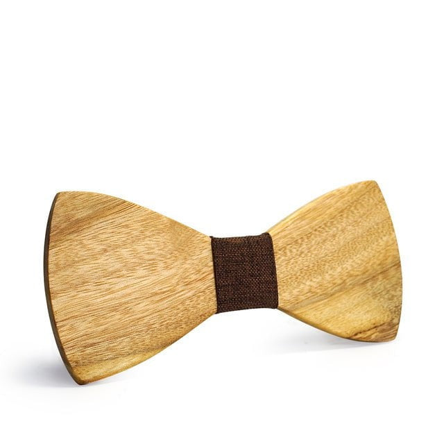 Noeud papillon bois homme Lighter, vue 11 sur fond blanc
