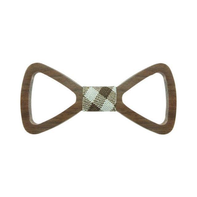 A14 Noeud Papillon en Bois Enfant - Collection Design