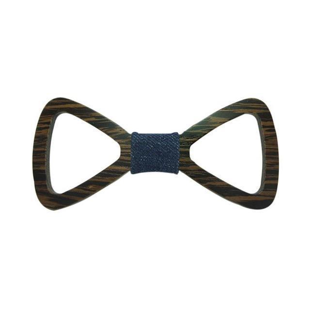 A16 Noeud Papillon en Bois Enfant - Collection Design
