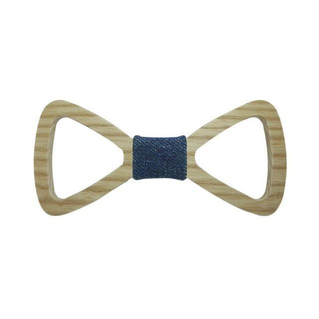 A6 Noeud Papillon en Bois Enfant - Collection Design