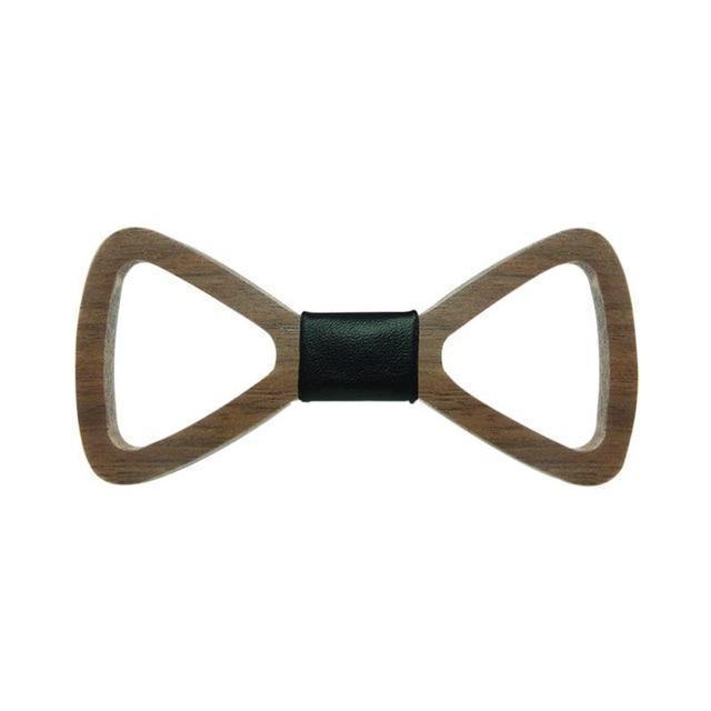 A8 Noeud Papillon en Bois Enfant - Collection Design