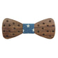 Noeud Papillon en Bois Enfant - Ramosa Etoiles/Blanc-Bleu