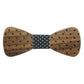 Noeud Papillon en Bois Enfant - Ramosa Noir/Pois-Balnc