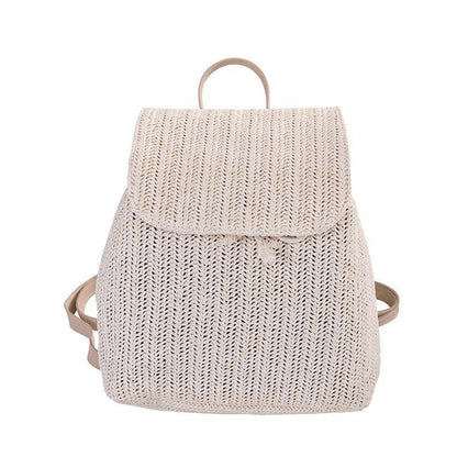 Sac à dos en rotin Helena, vue sur fond blanc