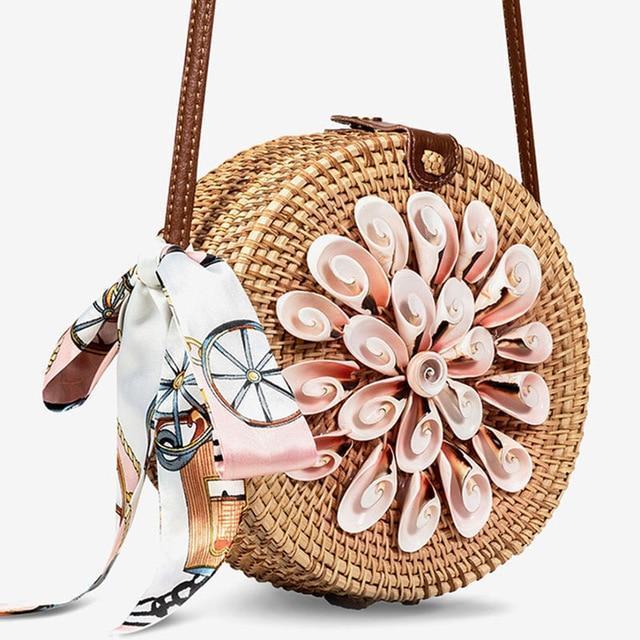 Style 4 Sac en Rotin -  Collection Larissa