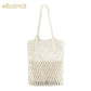 Haut-Poignée Sacs WHITE Sac Filet - Karen
