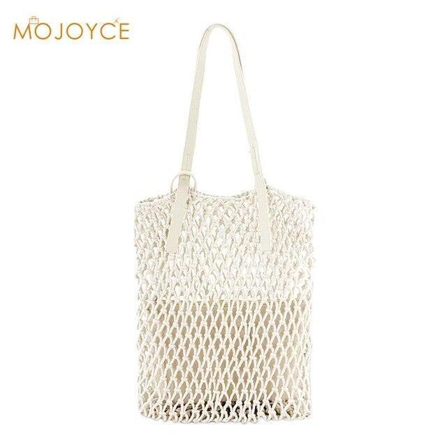 Haut-Poignée Sacs WHITE Sac Filet - Karen