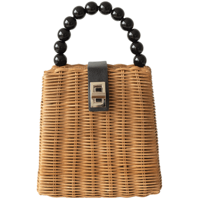 Sac en rotin Gisele en situation, photo 4