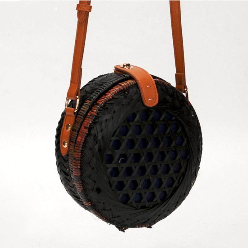 Sac Rotin Rond - Anna