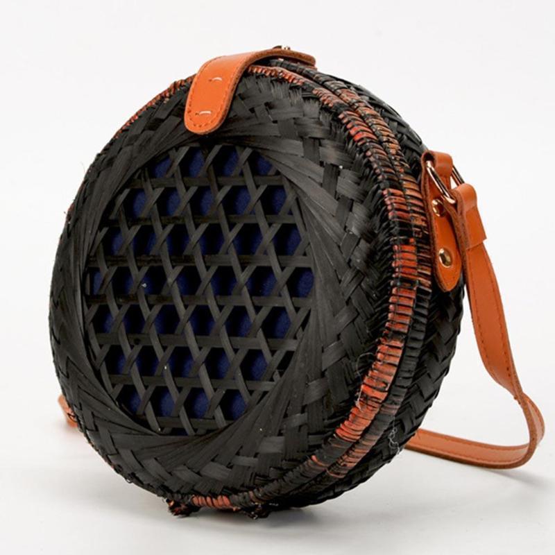 Sac Rotin Rond - Anna
