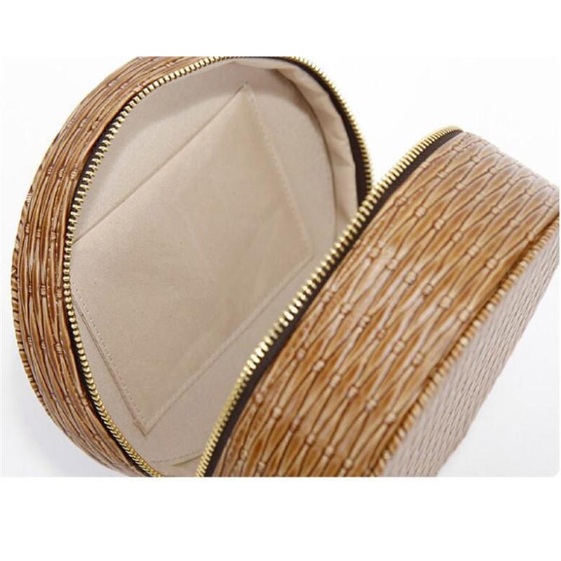 brun Sac Rotin Rond - Katia
