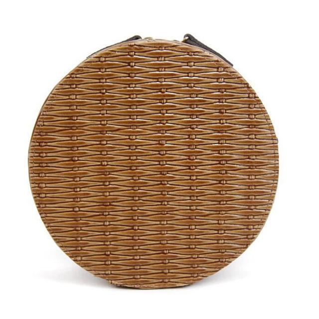 brun Sac Rotin Rond - Katia