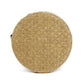 poignet beige Sac Rotin Rond - Katia